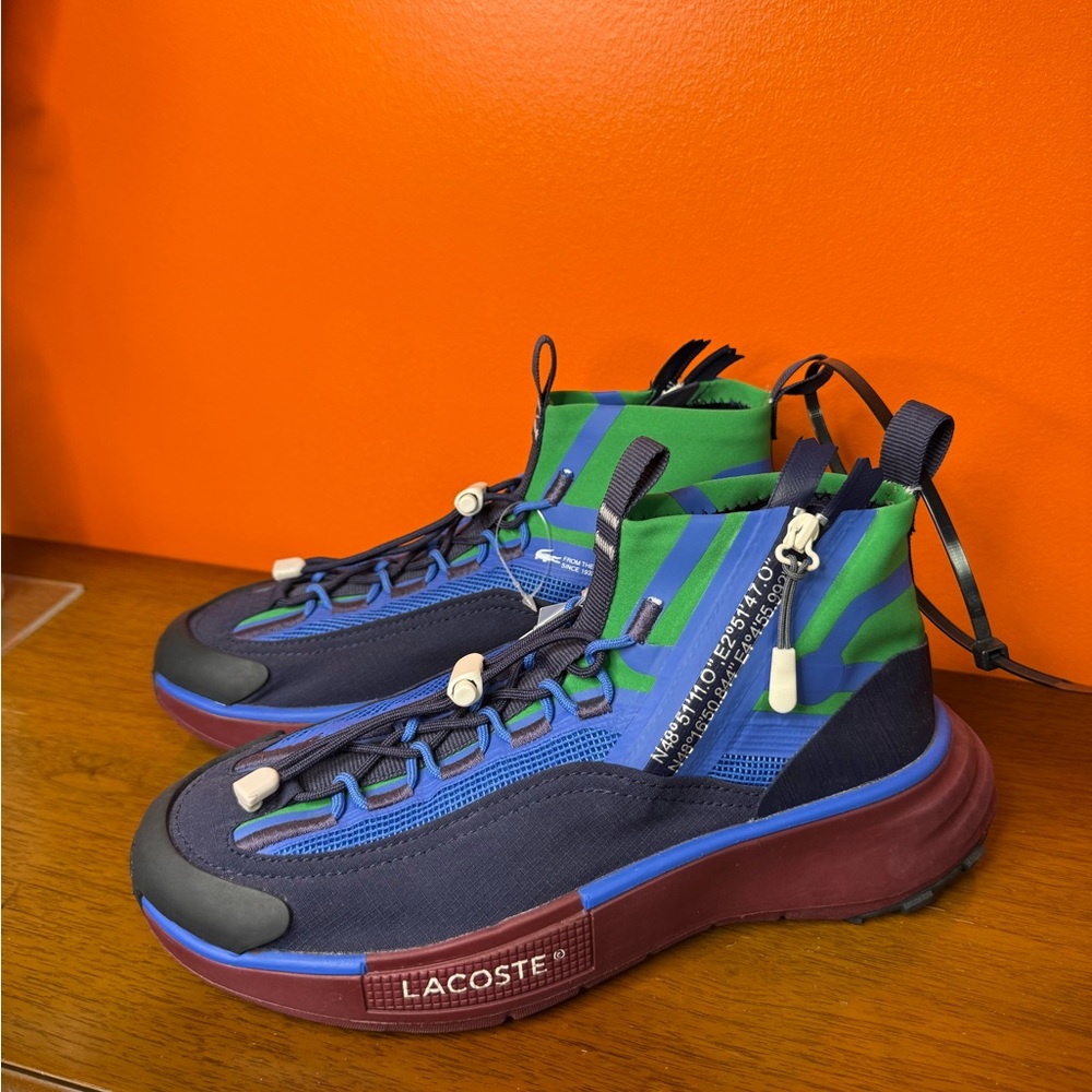 Lacoste Multicolor High-Top Sneakers